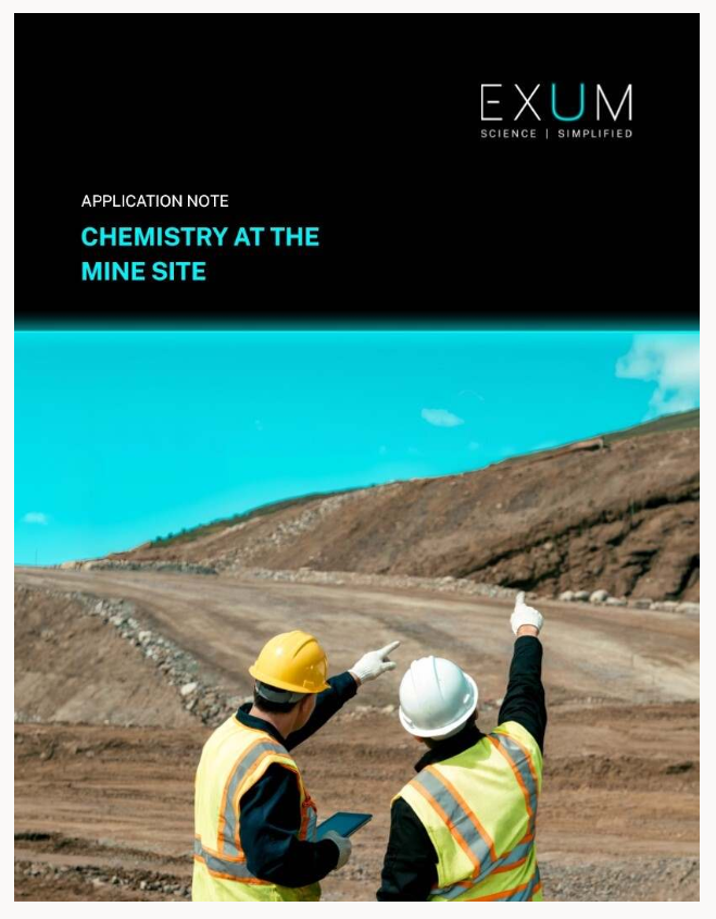 Chemistry at the Mine Site1